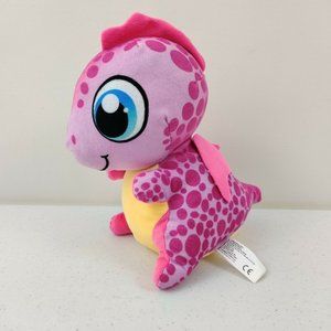 Kelly Toy Pink Spotted Big Eye Dragon Plush 2019 Stuffed Animal
